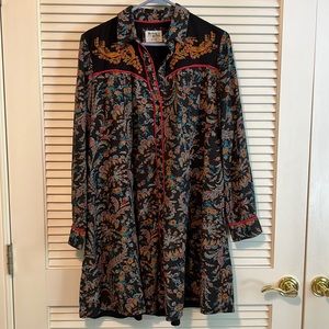 Shirt dress purchased from Anthropologie.